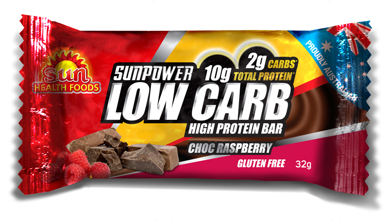 SunPower 32g Low Carb Choc Rasp